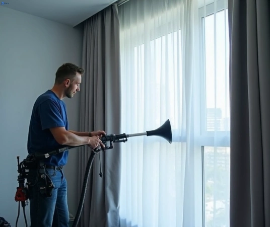 Professional drapes cleaning process tools Matty Curtain Cleaning werribee-vic