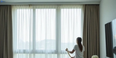 Delicate sheer drape cleaning werribee-vic Matty Curtain Cleaning
