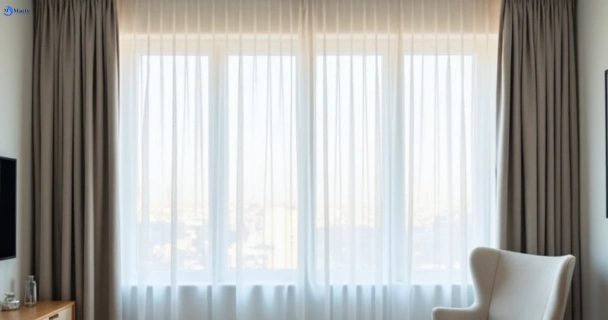 Restored vibrant drapes in werribee-vic QLD after Matty Curtain Cleaning